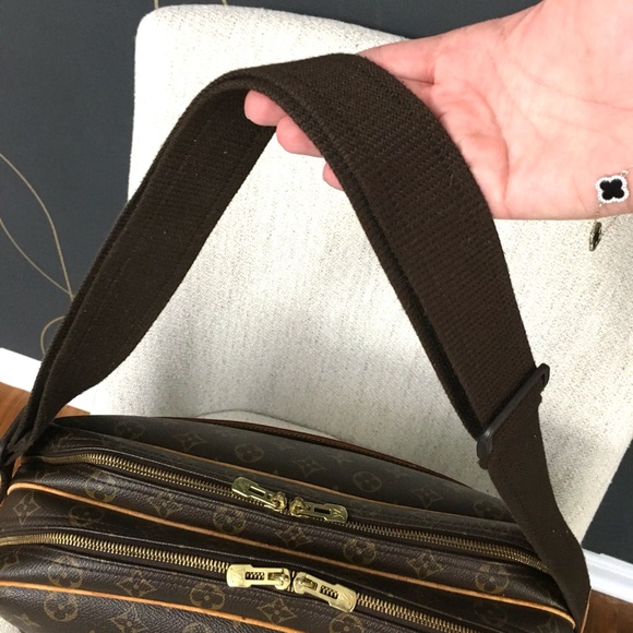 Authentic Louis Vuitton Reporter GM messenger bag brown monogram LV canv… - Picture 16 of 16